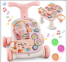 Baby Activity Walker with Play Table