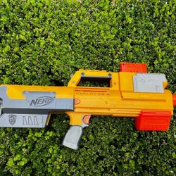 Nerf N Strike Elite Deploy CS-6 Gun w/ 6 Dart Clip - USED, TESTED