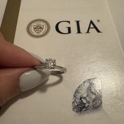 Solitare Natural Diamond Ring
