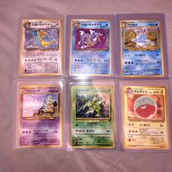 Vintage Pokemon Cards 