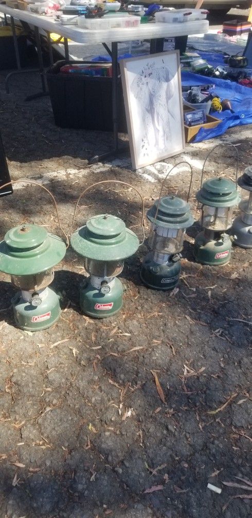 VINTAGE COLEMAN LANTERNS