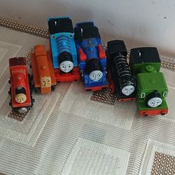 THOMAS TRAINS LOT 6 GENUINE AUTHENTIC VINTAGE 