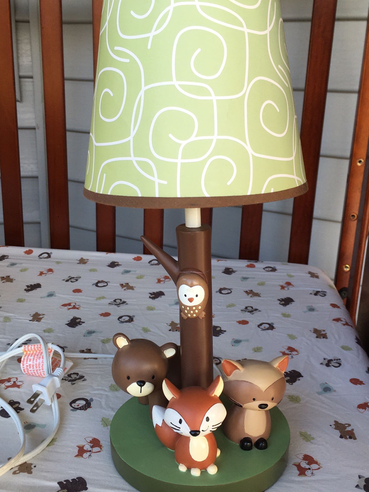 Fox And Friends Night Light Lamp
