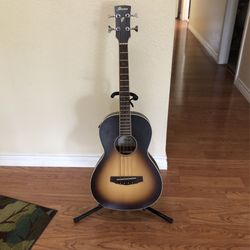 ibanez parlor bass pnb15e acoustic electric