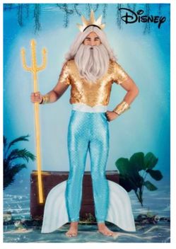 Adult King Triton Medium with everything costume