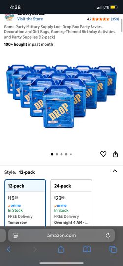 12pcs. Drop Box Centerpieces With Balloons $10