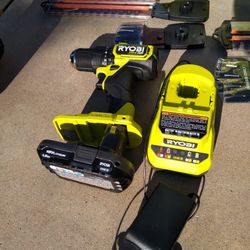 Ryobi HP Brushless Model Drill Kit $60