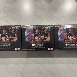 One piece emperors in the new world OP09 English booster boxes SEALED (3 available)