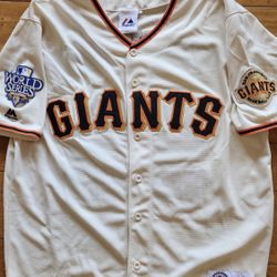 San Francisco Giants Tim Lincecum 2010 World Series Men's Jersey