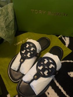 Authentic Tory Burch Miller Slides 7.5 In Women