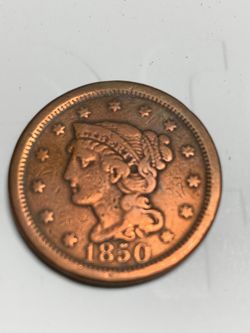1850 Large Cent