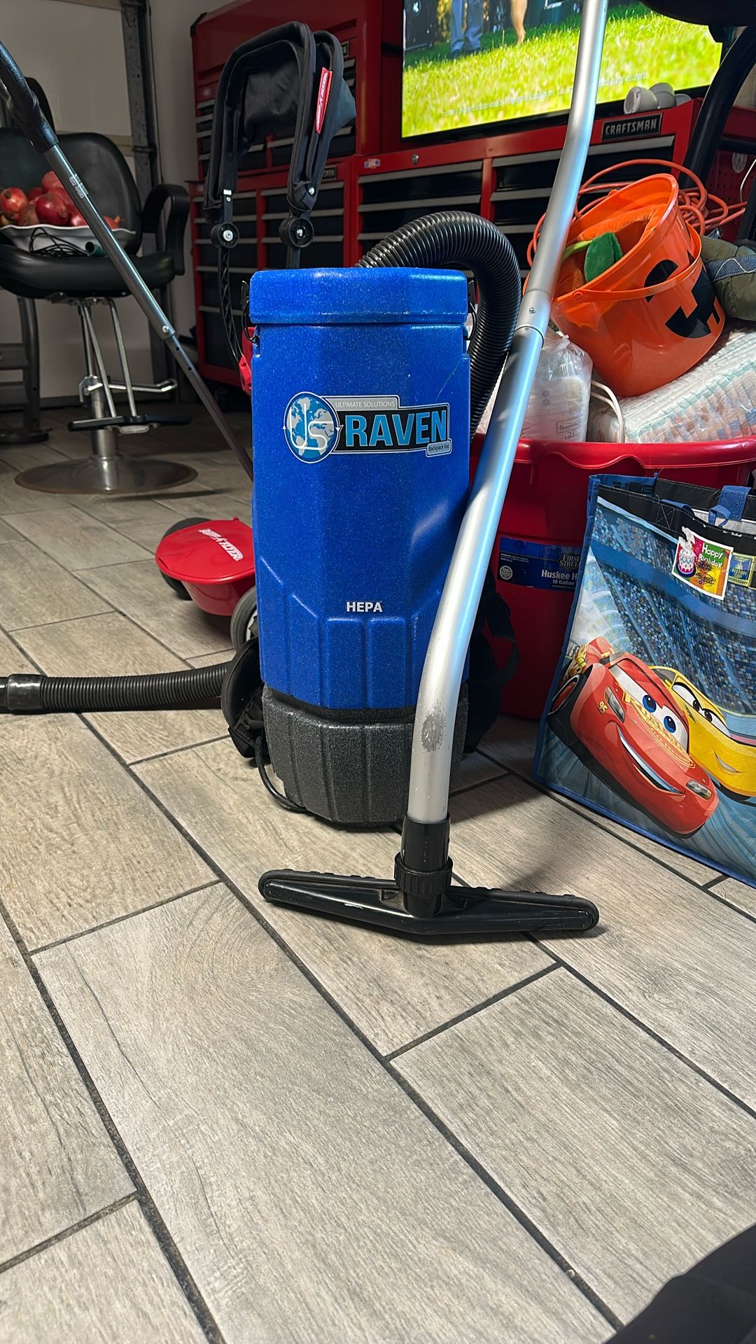 Ultimate Solution Raven Backpack Vac HEPA