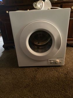 Magic Chef MCSDRY26W 2.6 cu ft Compact Portable Vented Electric Dryer White