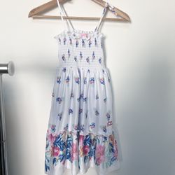 Hawaiian Dress For Summer Size 6 For Little Girls Kindergarten Grade. Soft Fabric With Lining. Unused New Without Tags 🏷️ 