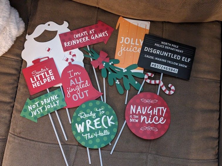 Christmas Photo Prop Kit