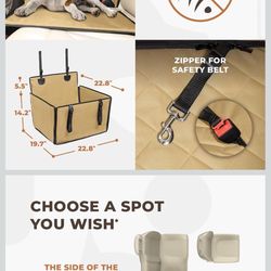Dog Car Seat Medium Size 