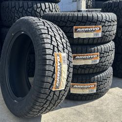 275/55/20 Arroyo Tamarrok AT New Tires Installed And Balanced 🛞❗️
