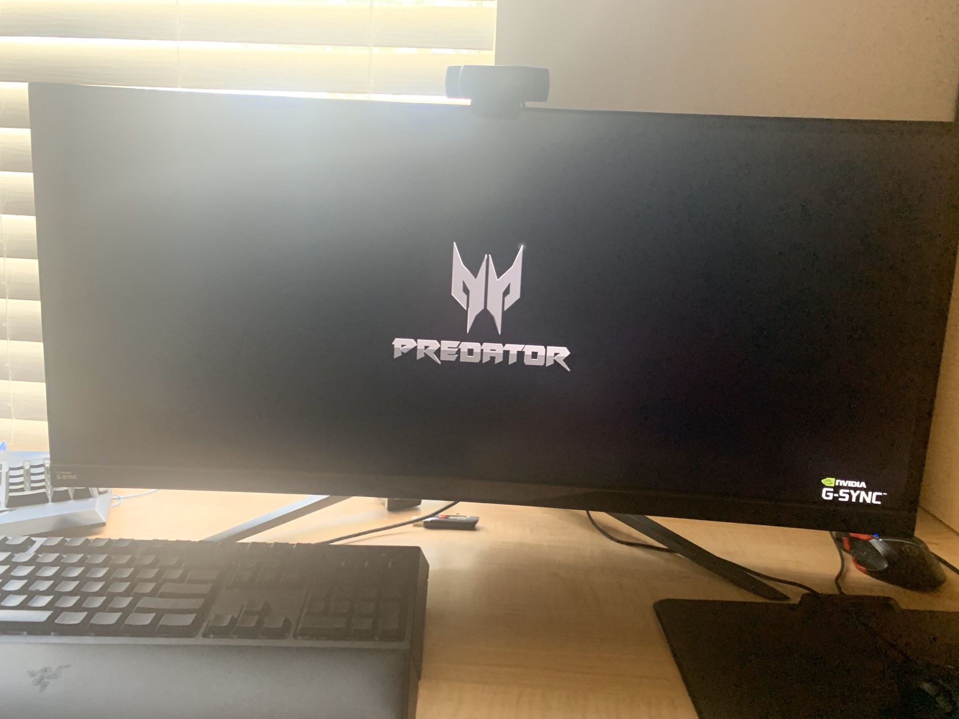 Acer Predator Gaming X34 Pbmiphzx Curved 34" UltraWide QHD Monitor with NVIDIA G-SYNC