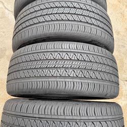 255/45/19 Vendo Un Set De Llantas Marca Continental Con Un 80% De Vida Las 4 