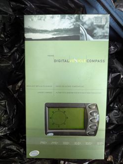 Digital vehicle compass new in box