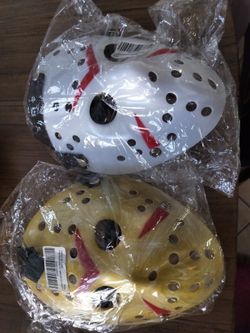 Jason Voorhees Hockey Mask  ONLY WHITE ONE AVAILABLE
