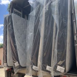 Mattresses, Bed Frames, Box Springs, Metal Frames ***financing**