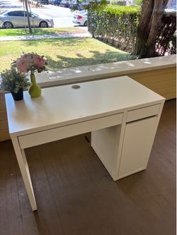 IKEA white desk