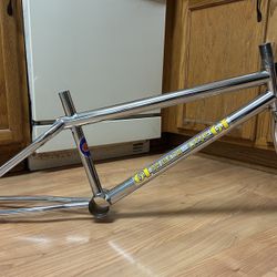 1984/85 GT Mach One Frame And Forks Set, Old School BMX