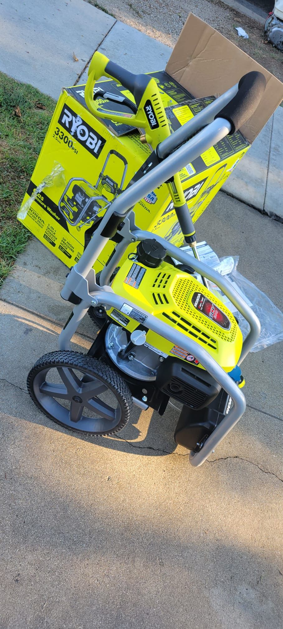 Rioby Power Washer Gas Motor Honda
