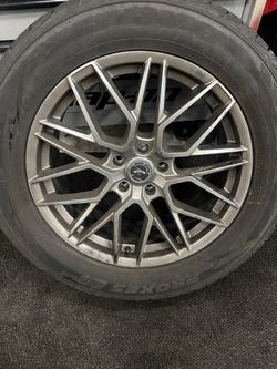 Rim And Tires Set For Sale