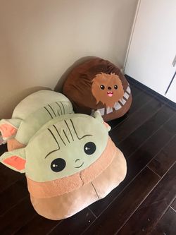 squishmallows jumbo baby yoda Star Wars Grogu chewbacca