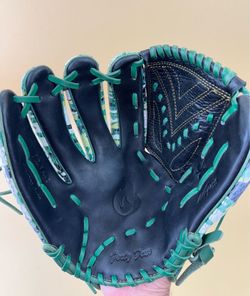 44 Pro Gloves Custom 12.5" Baseball Glove Outfield Signature Camo Snakeskin LHT
