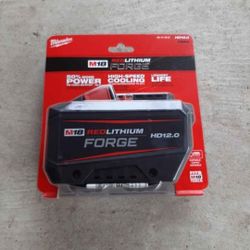 Milwaukee Battery Forge HD 12.0 New Model  🛑 Firm Price 🛑
