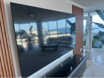 100 inch LG flat screen