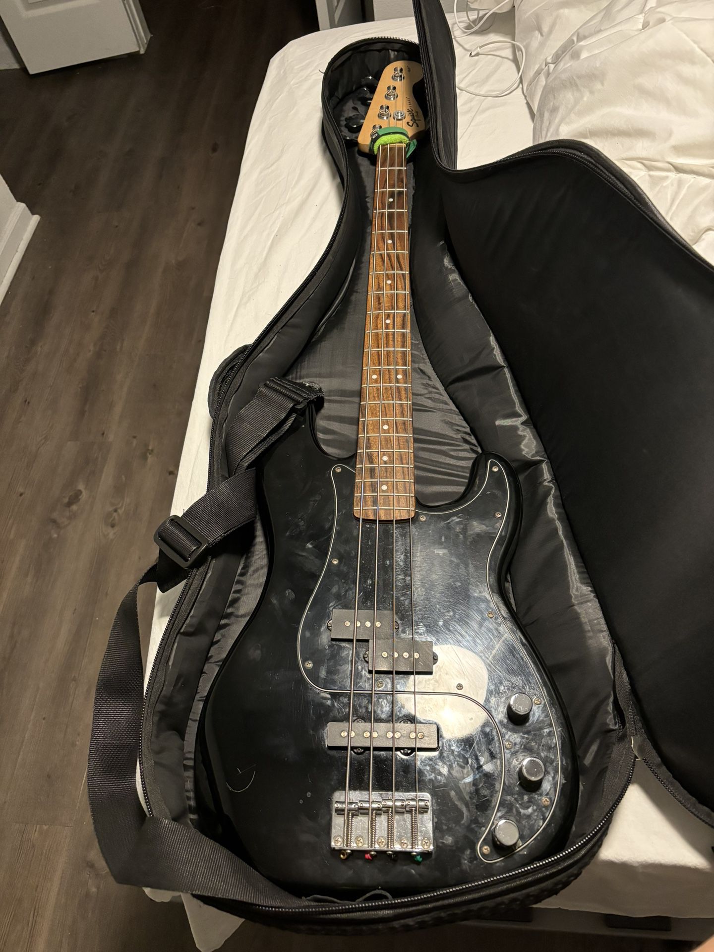 PJ Squier Bass Guitar 