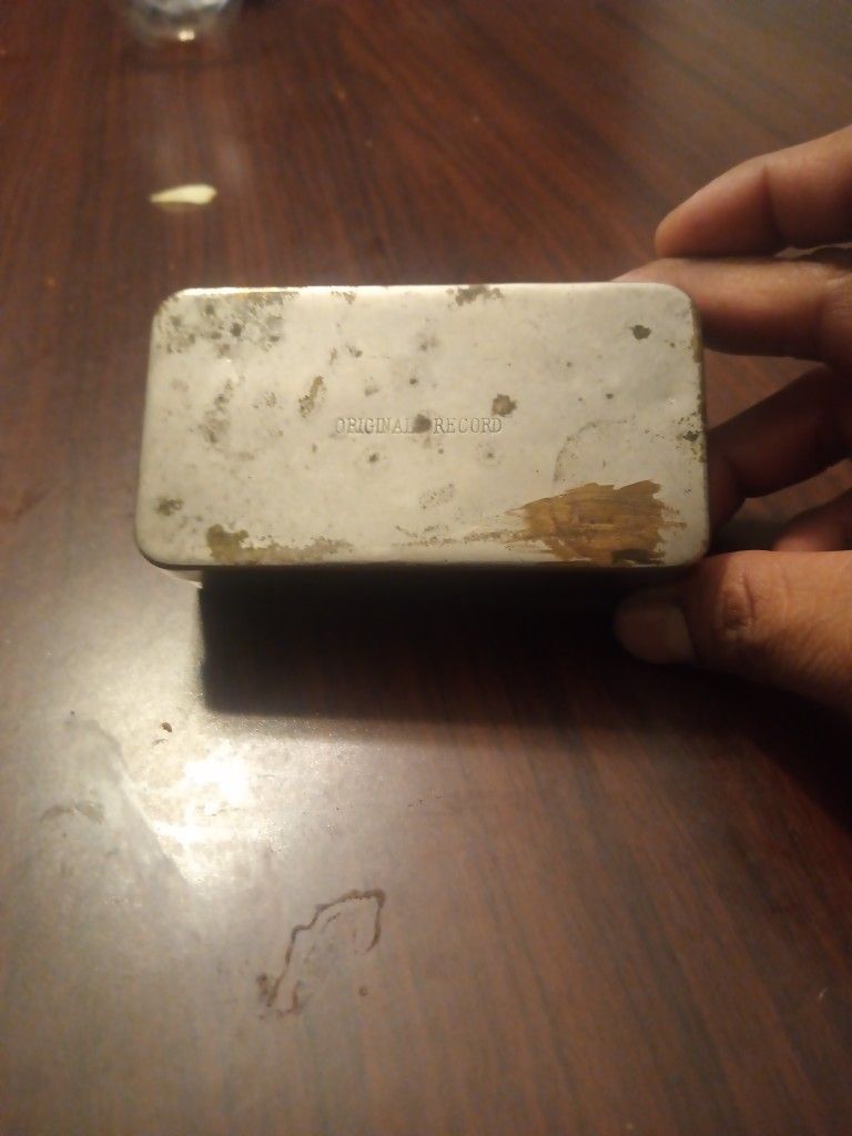 Original Record Medical Container