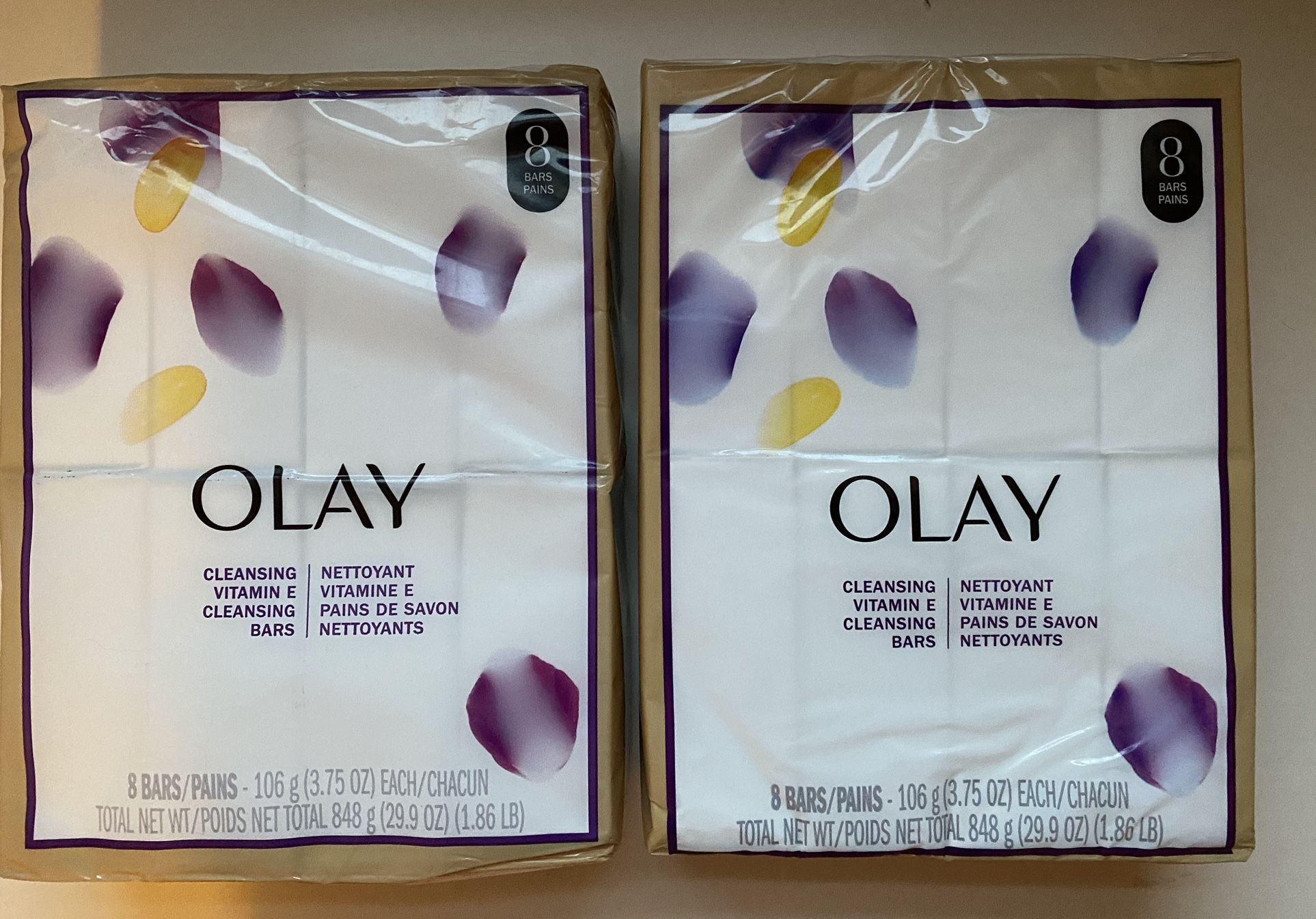 Olay 8 pack Vitamin E bar soap