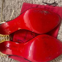 Christian Louboutin pina spike heels