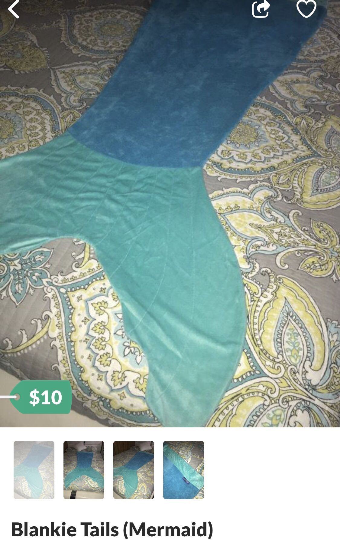 Blankie Tails (Mermaid)