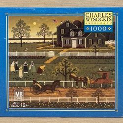 Charles Wysocki puzzle The Boccie Ladies of Martha’s Vineyard 1000 pc