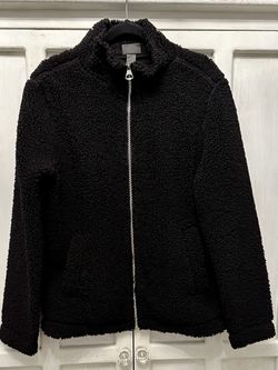 H&m sherpa jacket men's top