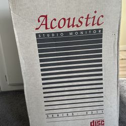 New Acoustic Series 3311 - 3 Way Speaker Set (Black)