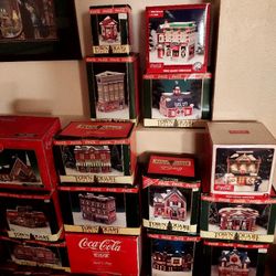 Coca Cola Christmas Village
