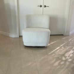 Swivel Barrel Chair