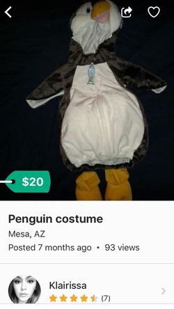 Penguin costume