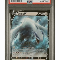 PSA 8 Lugia V