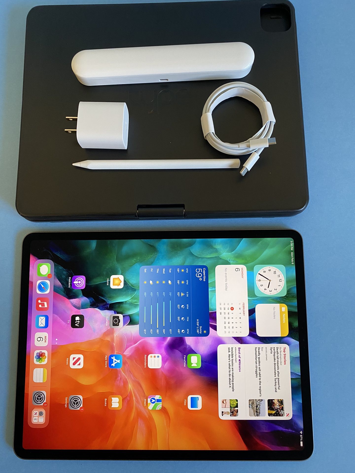 256GB Apple IPad Pro 12.9” 4th Generation (2020 Model/ Face ID