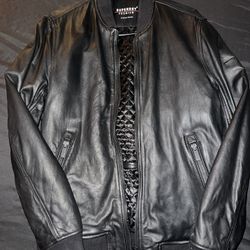 Superdry Leather Jacket 