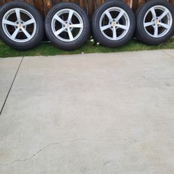 Porsche/Audi Wheels With Michelin Tires