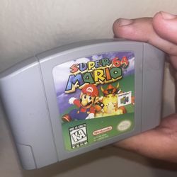 Nintendo Super Mario 64 Game 